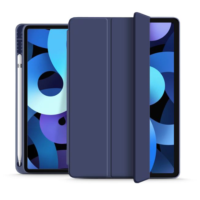 COUVERTURE / ÉTUI POUR IPAD AIR 10.9 4 / 5 / 2020-2022 / 11 6 / 2024 TECH-PROTECT SC PEN BLEU MARINE