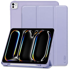 COUVERTURE / ÉTUI POUR IPAD PRO 13 7 / 2024 TECH-PROTECT SC STYLO VIOLET
