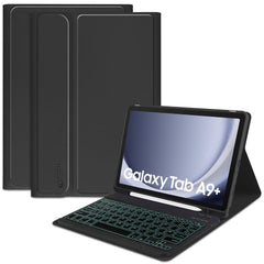 Housse avec clavier pour SAMSUNG GALAXY TAB A9+ PLUS 11.0 X210 / X215 / X216 TECH-PROTECT SC PEN NOIR