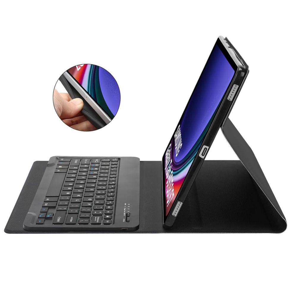 Housse avec clavier pour SAMSUNG GALAXY TAB S9 FE / S10 FE 10.9 X510 / X516B / X520 / X526 TECH-PROTECT SC PEN NOIR