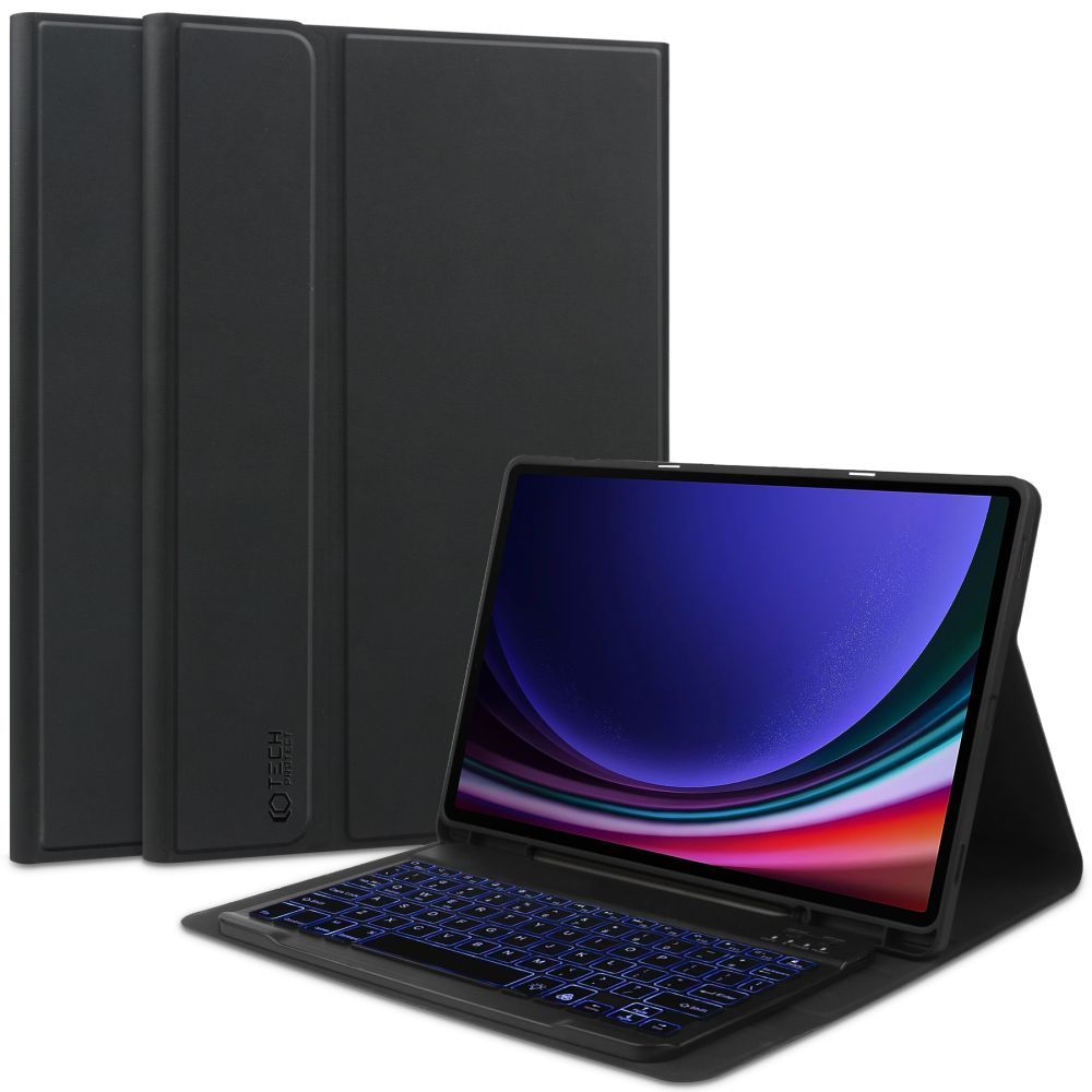 Housse avec clavier pour SAMSUNG GALAXY TAB S9 FE / S10 FE 10.9 X510 / X516B / X520 / X526 TECH-PROTECT SC PEN NOIR