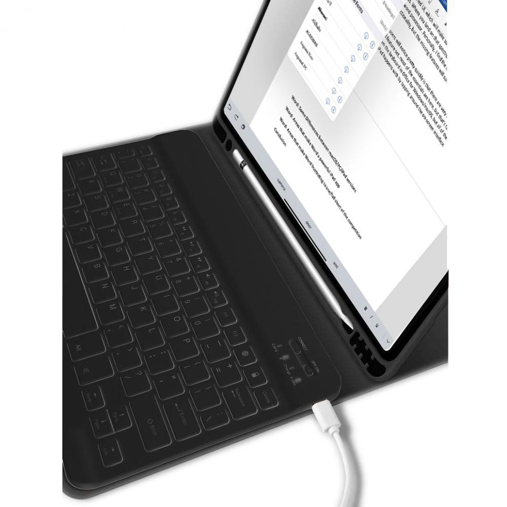 Housse avec clavier pour iPad 10,9” 10 / 2022 / 11” 11 / 2025 TECH-PROTECT SC PEN NOIR