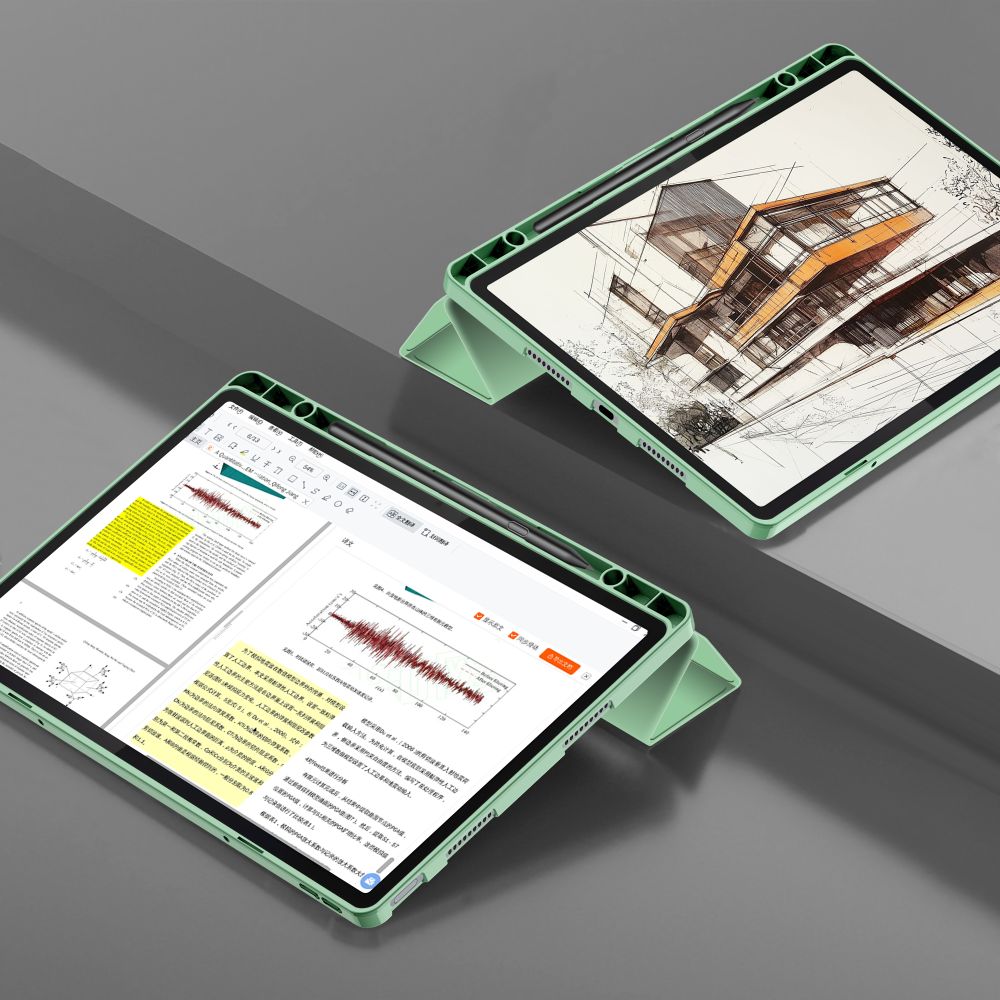 COUVERTURE TECH-PROTECT SC PEN LENOVO IDEA TAB PRO / PRO MT 12.7 TB-373 VERT MATCHA