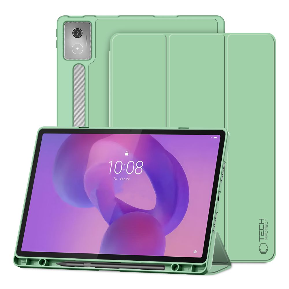 COUVERTURE TECH-PROTECT SC PEN LENOVO IDEA TAB PRO / PRO MT 12.7 TB-373 VERT MATCHA