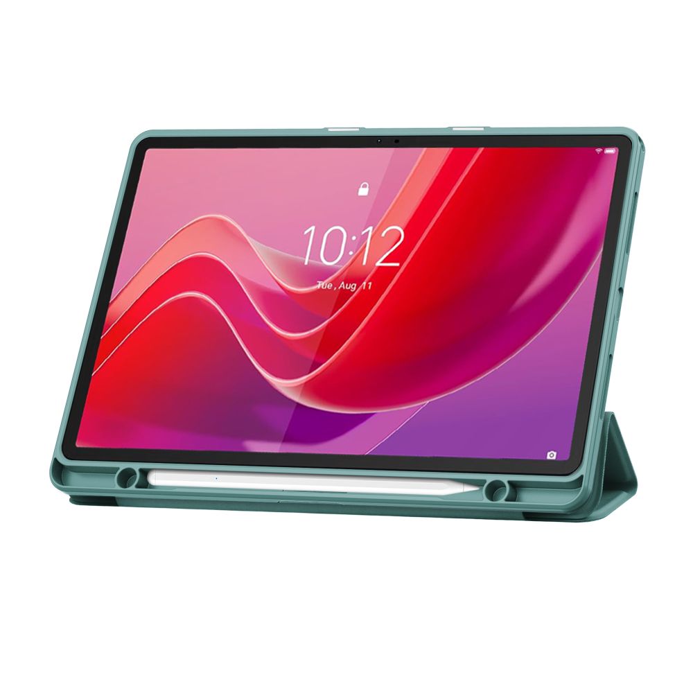 COUVERTURE / ÉTUI POUR LENOVO TAB M11 / K11E 11.0 TB-330 TECH-PROTECT SC PEN VERT
