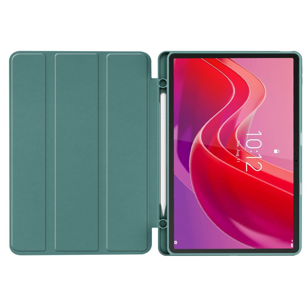 COUVERTURE / ÉTUI POUR LENOVO TAB M11 / K11E 11.0 TB-330 TECH-PROTECT SC PEN VERT