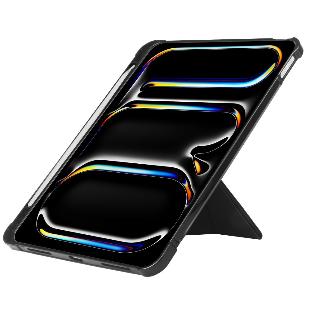 COUVERTURE / ÉTUI POUR IPAD PRO 13 7 / 2024 TECH-PROTECT SC PEN ORIGAMI NOIR