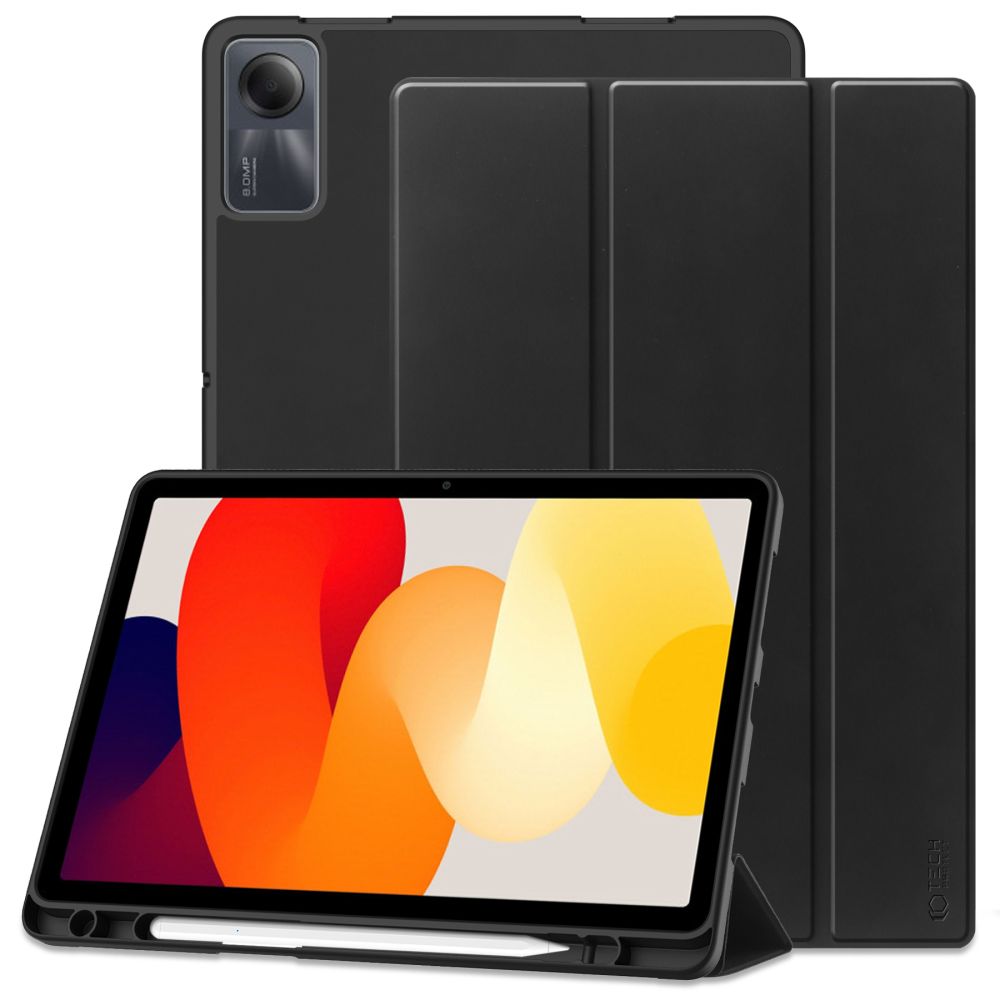 COUVERTURE / ÉTUI POUR XIAOMI REDMI PAD SE 11.0 TECH-PROTECT SC PEN NOIR