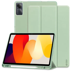 COUVERTURE / ÉTUI POUR XIAOMI REDMI PAD SE 11.0 TECH-PROTECT SC PEN VERT MATCHA