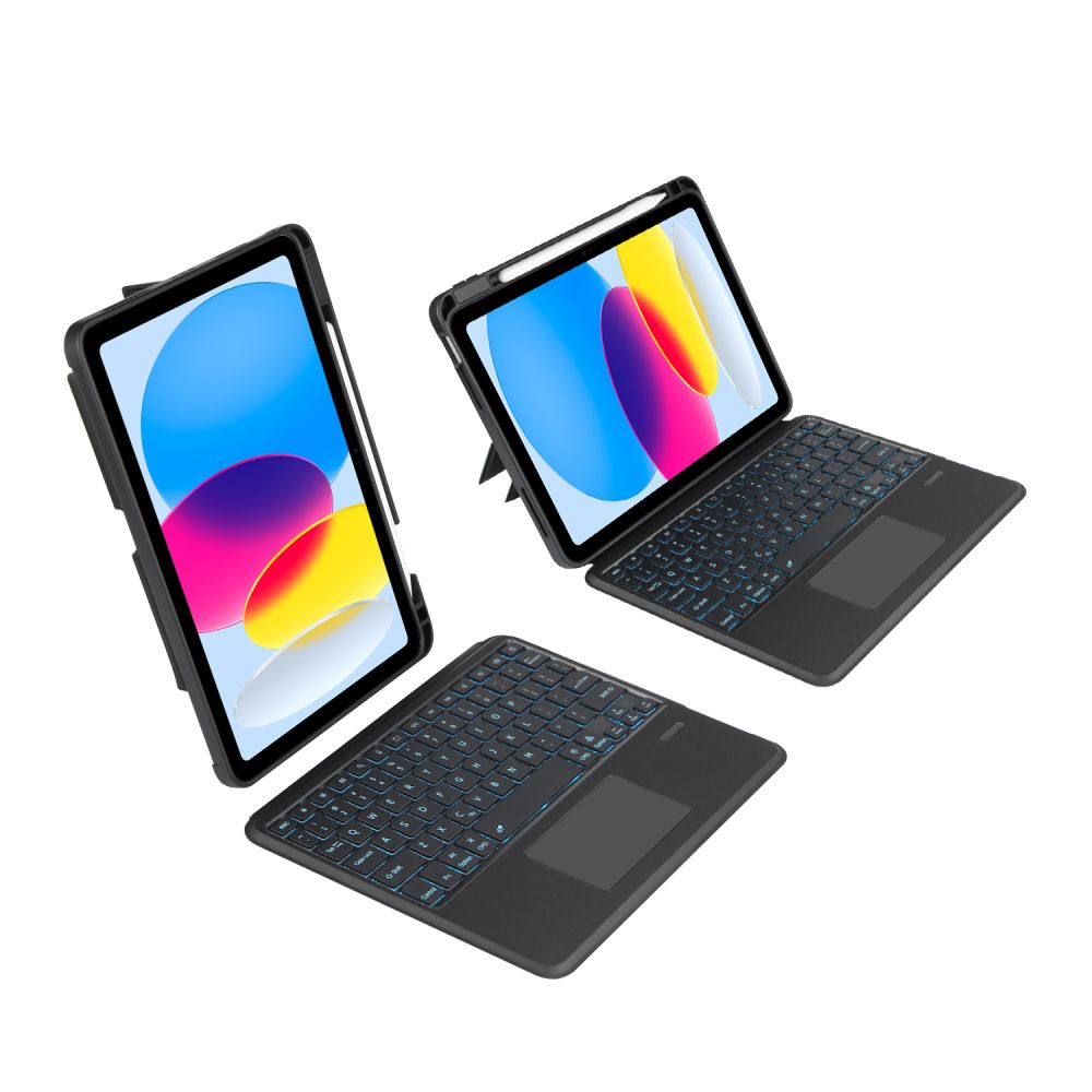 Housse avec clavier pour iPad 10,9” 10 / 2022 / 11” 11 / 2025 TECH-PROTECT SCMAG PEN NOIR