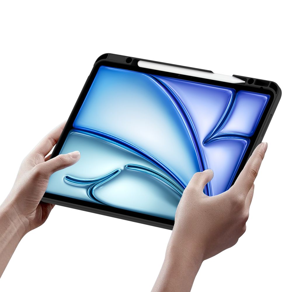 Housse avec clavier pour iPad Air 13 2024 TECH-PROTECT SCMAG PEN NOIR