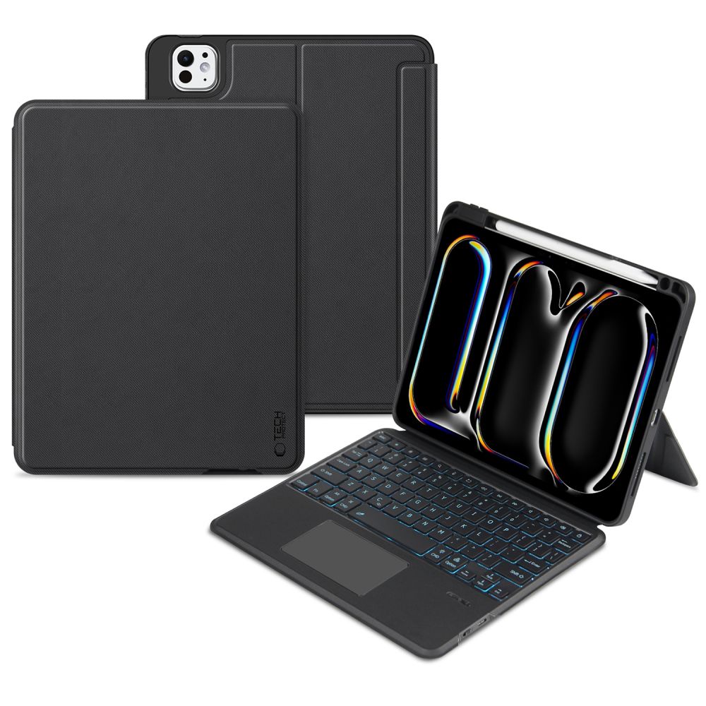Housse avec clavier pour iPad Pro 11 5 / 2024 TECH-PROTECT SCMAG PEN NOIR
