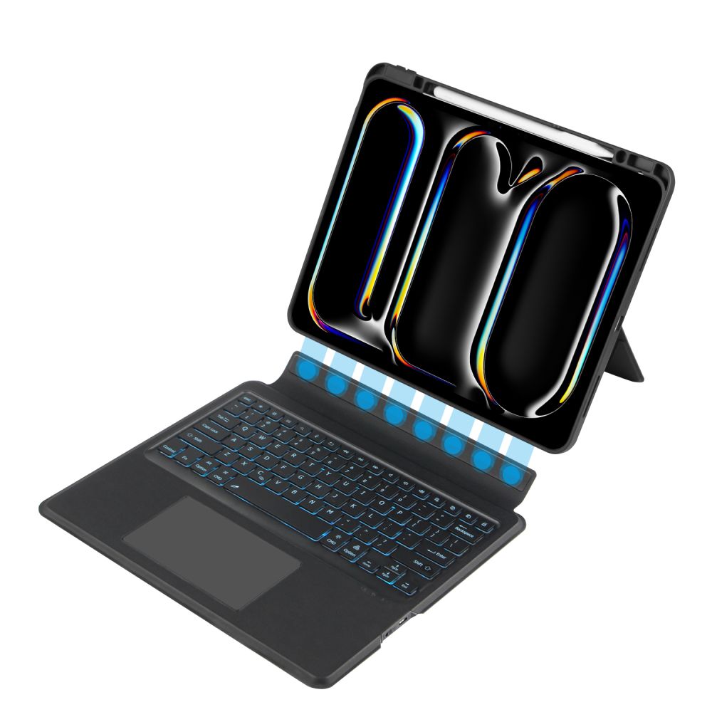 Housse avec clavier pour iPad Pro 13 7 / 2024 TECH-PROTECT SCMAG PEN NOIR