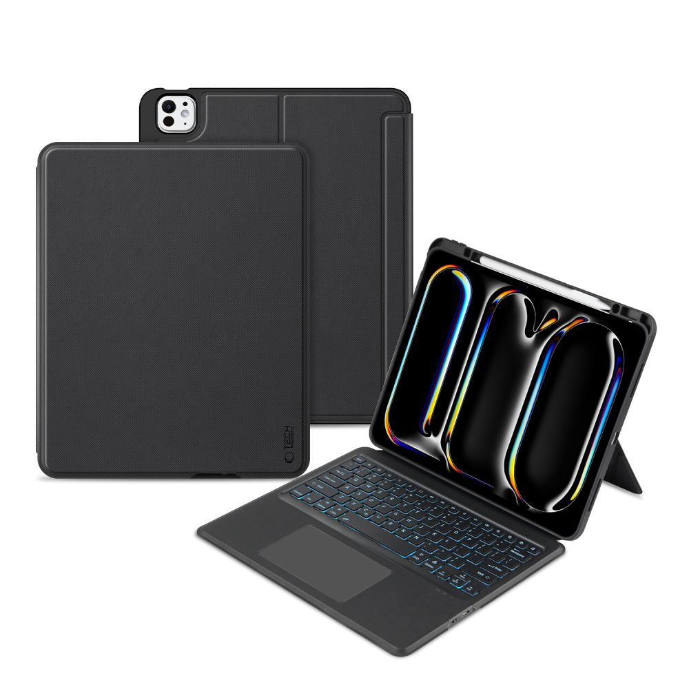 Housse avec clavier pour iPad Pro 13 7 / 2024 TECH-PROTECT SCMAG PEN NOIR