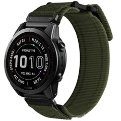 BRACELET TECH-PROTECT SCOUT PRO GARMIN FENIX 22MM 5 / 6 / 6 PRO / 7 VERT MILITAIRE