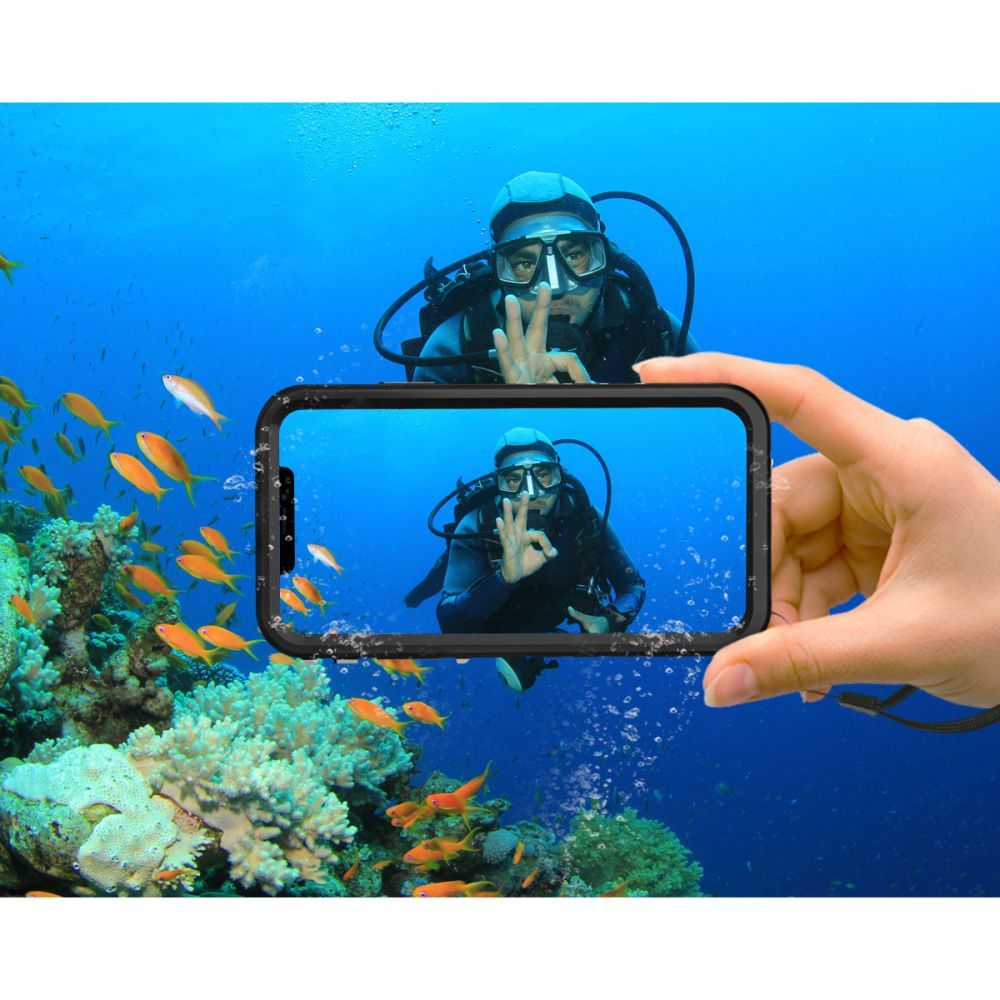 COQUE TECH-PROTECT SHELLBOX IP68 IPHONE 14 NOIRE