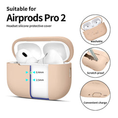COQUE TECH-PROTECT EN SILICONE POUR APPLE AIRPODS PRO 1 / 2 CAFFE LATTE