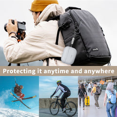 COQUE TECH-PROTECT EN SILICONE POUR APPLE AIRPODS PRO 1 / 2 LAVANDE