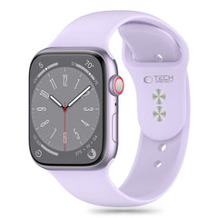 BRACELET DOOP SILICONE APPLE WATCH 6 / 7 / 8 / 9 / 10 / SE / ULTRA 1 / 2 (44 / 45 / 46 / 49 MM) VIOLET ÉLÉGANT