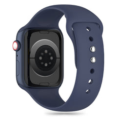 BRACELET DOOP SILICONE POUR APPLE WATCH 6 / 7 / 8 / 9 / 10 / SE / ULTRA 1 / 2 (44 / 45 / 46 / 49 MM) BLEU MINUIT