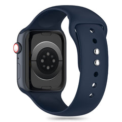 BRACELET DOOP EN SILICONE POUR APPLE WATCH 6 / 7 / 8 / 9 / 10 / SE / ULTRA 1 / 2 (44 / 45 / 46 / 49 MM) BLEU TEMPÊTE