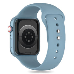 BRACELET DOOP SILICONE POUR APPLE WATCH 6 / 7 / 8 / 9 / 10 / SE / ULTRA 1 / 2 (44 / 45 / 46 / 49 MM) BLEU HIVERNAL