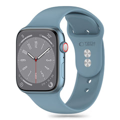 BRACELET DOOP SILICONE POUR APPLE WATCH 6 / 7 / 8 / 9 / 10 / SE / ULTRA 1 / 2 (44 / 45 / 46 / 49 MM) BLEU HIVERNAL