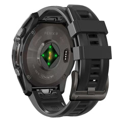 BRACELET TECH-PROTECT EN SILICONE GARMIN FENIX 5 / 6 / 6 PRO / 7 / 8 (47 MM) / NOIR