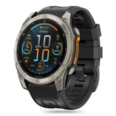 BRACELET TECH-PROTECT EN SILICONE GARMIN FENIX 5S / 5S PLUS / 6S / 6S PRO / 7S / 8 (43 MM) NOIR