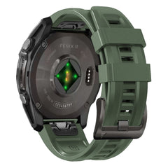 BRACELET TECH-PROTECT EN SILICONE GARMIN FENIX 5S / 5S PLUS / 6S / 6S PRO / 7S / 8 (43 MM) VERT MILITAIRE