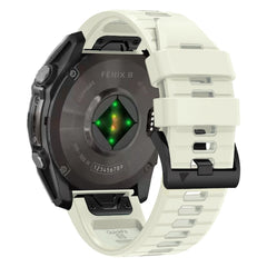 BRACELET TECH-PROTECT EN SILICONE POUR GARMIN FENIX 5 / 6 / 6 PRO / 7 / 8 (47 MM) / E TITANIUM