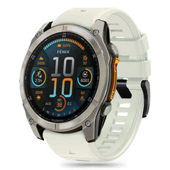 BRACELET TECH-PROTECT EN SILICONE POUR GARMIN FENIX 5 / 6 / 6 PRO / 7 / 8 (47 MM) / E TITANIUM