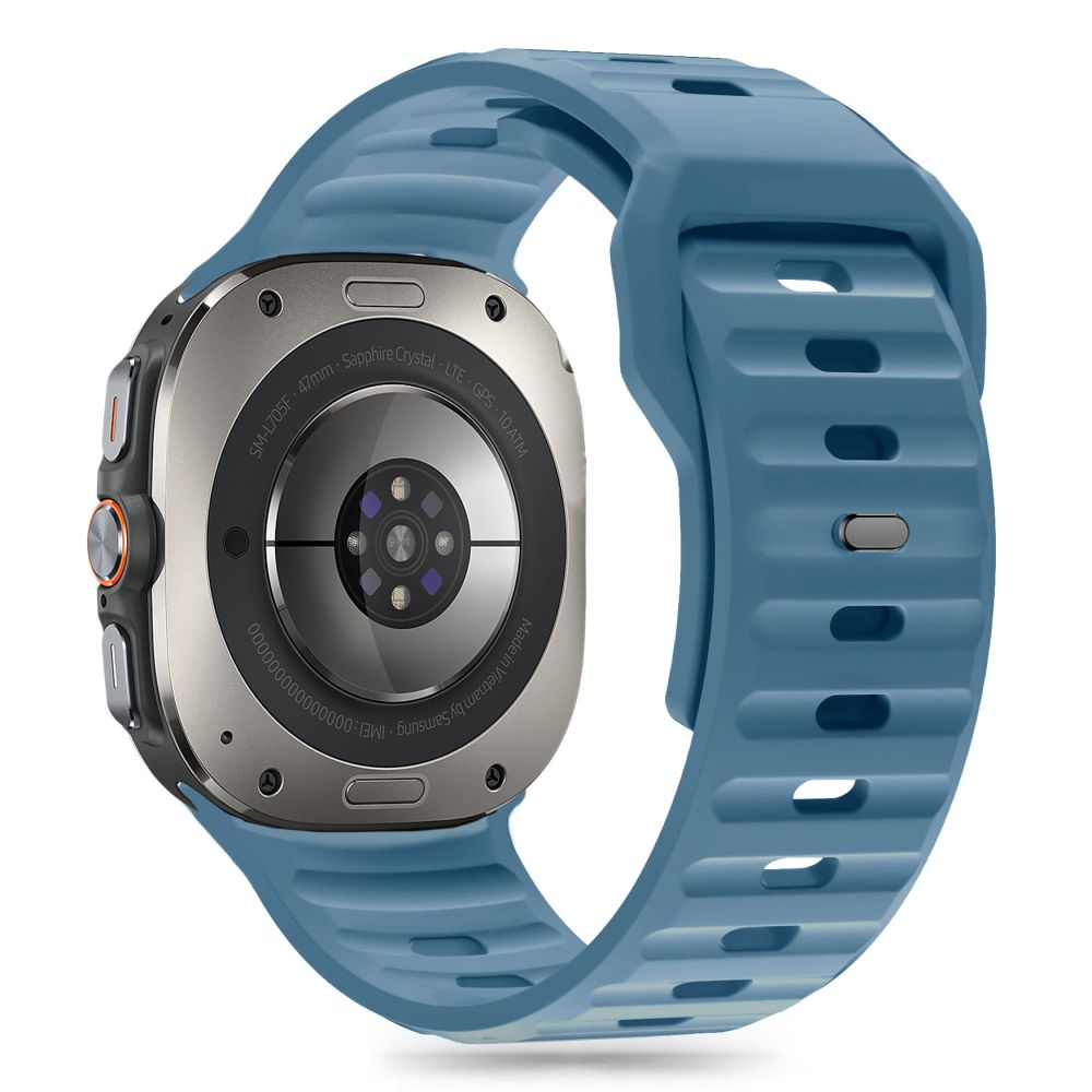 BRACELET TECH-PROTECT EN SILICONE POUR SAMSUNG GALAXY WATCH ULTRA (47 MM) MONTEGO BLUE