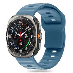 BRACELET TECH-PROTECT EN SILICONE POUR SAMSUNG GALAXY WATCH ULTRA (47 MM) MONTEGO BLUE
