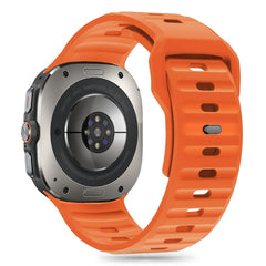 BRACELET TECH-PROTECT EN SILICONE POUR SAMSUNG GALAXY WATCH ULTRA (47 MM) ORANGE