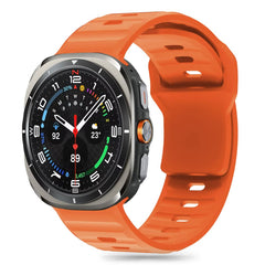 BRACELET TECH-PROTECT EN SILICONE POUR SAMSUNG GALAXY WATCH ULTRA (47 MM) ORANGE