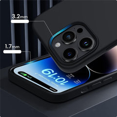 COQUE TECH-PROTECT SILICONE MAGSAFE IPHONE IPHONE 12 / 12 PRO NOIRE