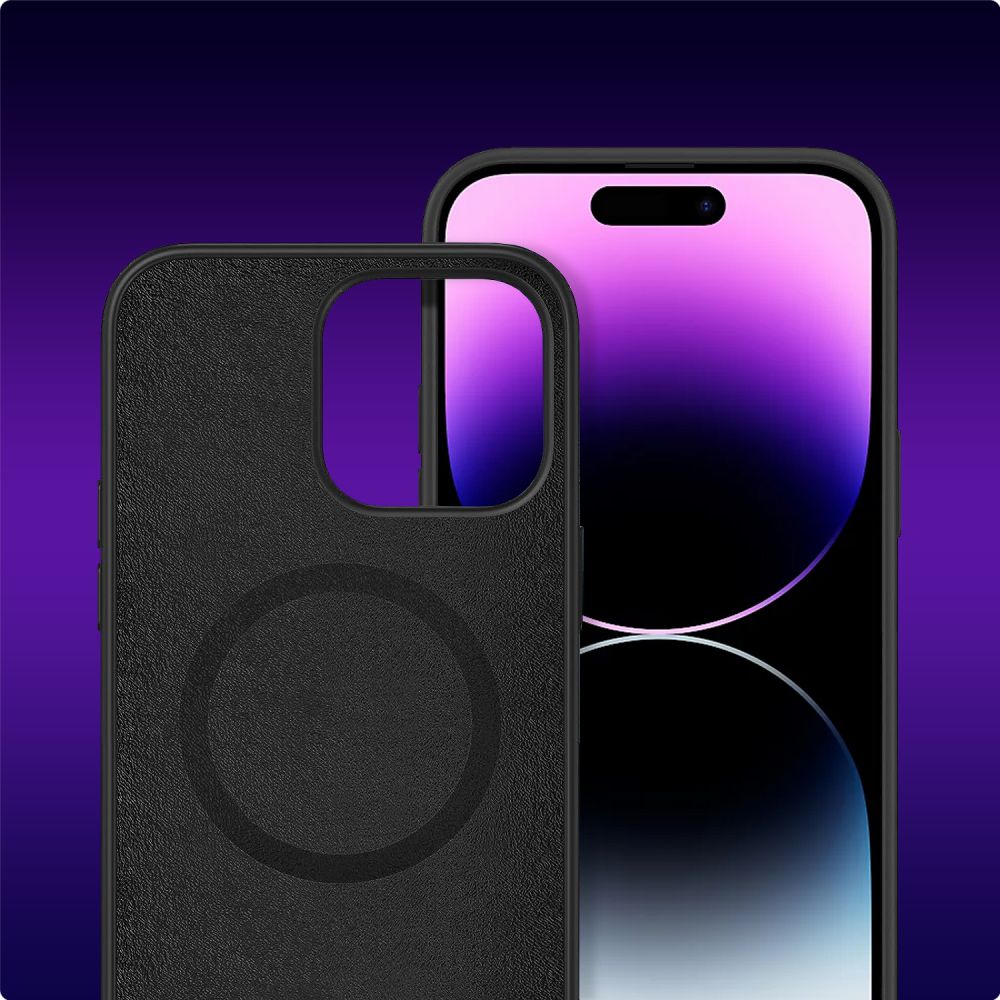 COQUE TECH-PROTECT SILICONE MAGSAFE IPHONE IPHONE 12 / 12 PRO NOIRE