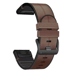 BRACELET TECH-PROTECT SILICONE PU GARMIN FENIX 5 / 6 / 6 PRO / 7 / 8 (47 MM) / E MARRON