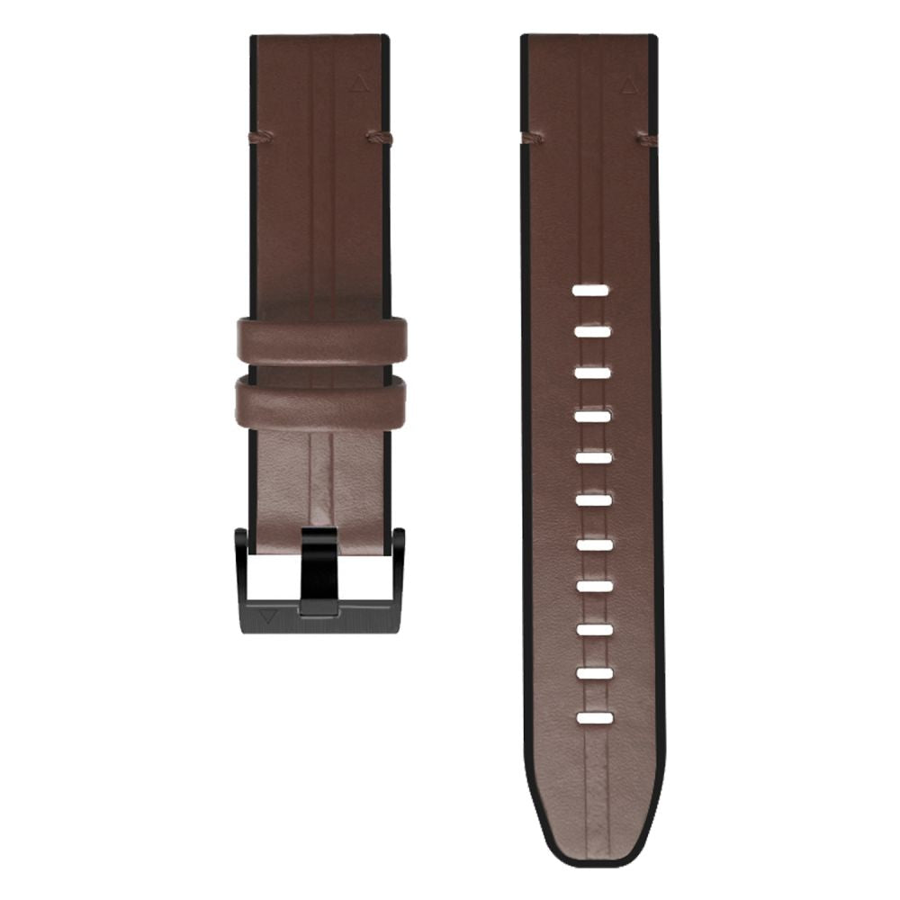 BRACELET TECH-PROTECT SILICONE PU GARMIN FENIX 5 / 6 / 6 PRO / 7 / 8 (47 MM) / E MARRON