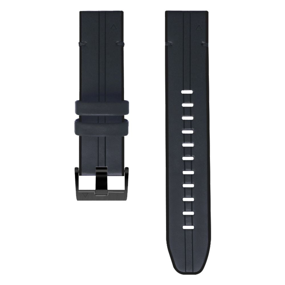 BRACELET TECH-PROTECT SILICONE PU GARMIN FENIX 5X / 5X PLUS / 6X / 6X PRO / 7X / 8 (51 MM) NOIR