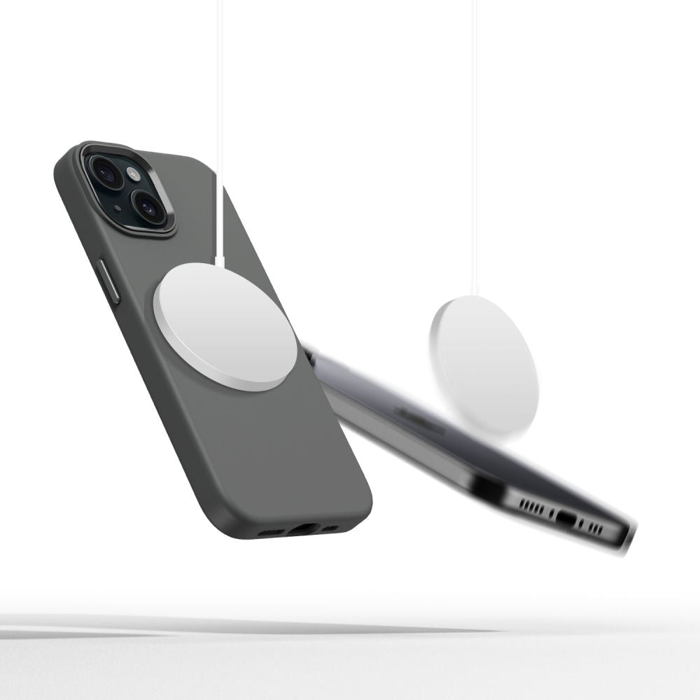 COUVERTURE TECH-PROTECT SILICONE PURE MAGSAFE IPHONE 14 ARGILE