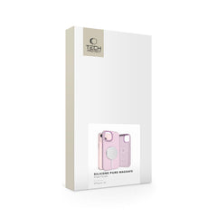 COUVERTURE TECH-PROTECT SILICONE PURE MAGSAFE IPHONE 15 PERLE ROSE