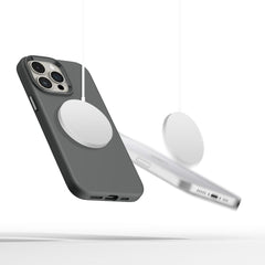 COUVERTURE TECH-PROTECT SILICONE PURE MAGSAFE IPHONE 15 PRO ARGILE