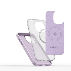 COUVERTURE TECH-PROTECT SILICONE PURE MAGSAFE IPHONE 15 PRO MAX MAUVE