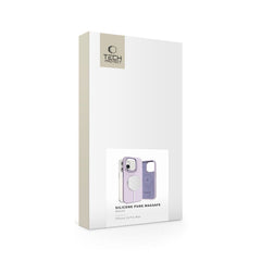 COUVERTURE TECH-PROTECT SILICONE PURE MAGSAFE IPHONE 15 PRO MAX MAUVE