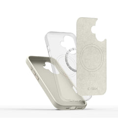 COUVERTURE TECH-PROTECT SILICONE PURE MAGSAFE IPHONE 16 COSMIC LATTE