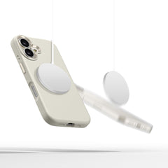 COUVERTURE TECH-PROTECT SILICONE PURE MAGSAFE IPHONE 16 COSMIC LATTE
