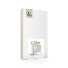 COUVERTURE TECH-PROTECT SILICONE PURE MAGSAFE IPHONE 16 COSMIC LATTE