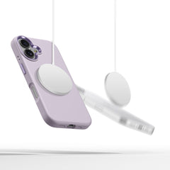 COUVERTURE TECH-PROTECT SILICONE PURE MAGSAFE IPHONE 16 MAUVE